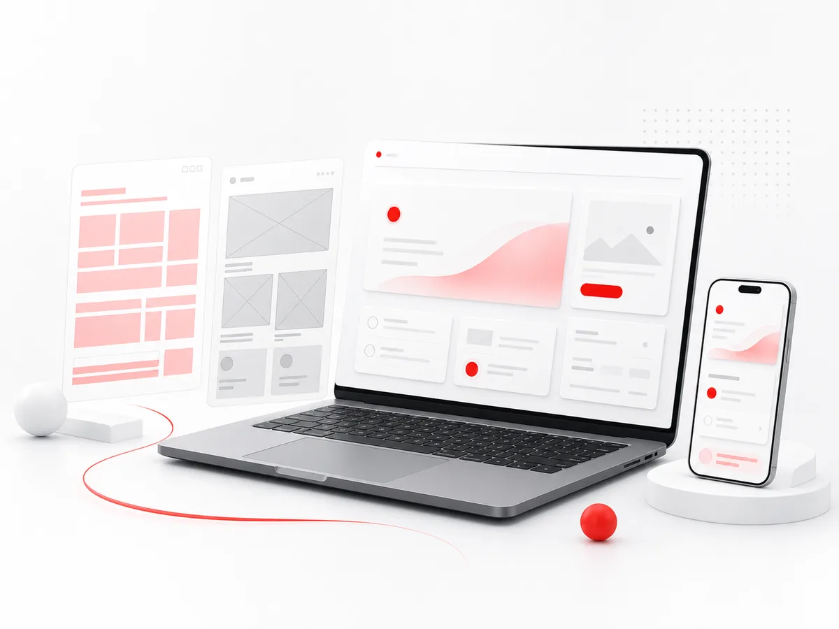 Этапы создания сайта от структуры контента до интерфейса