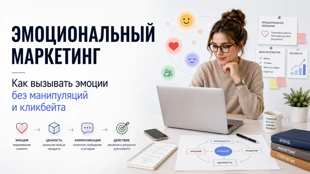Эмоциональный маркетинг как связь эмоций клиента, ценности продукта, коммуникации и действия