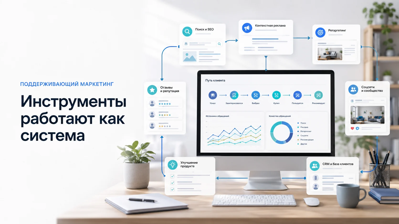 Инструменты поддерживающего маркетинга в единой системе