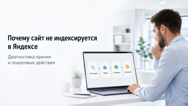 Почему сайт не индексируется в Яндексе: диагностика причин индексации