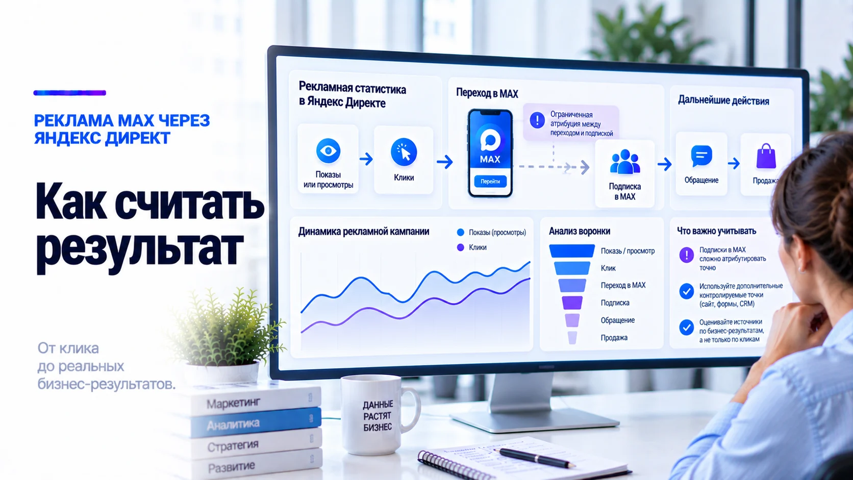 Аналитика рекламы MAX через Яндекс Директ