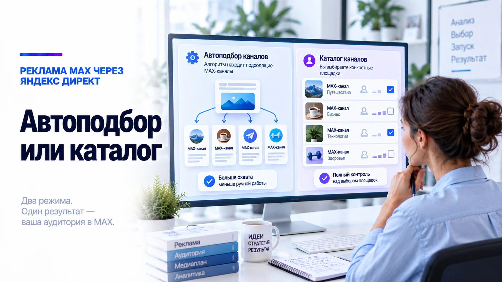 Автоподбор и каталог MAX-каналов в Яндекс Директе