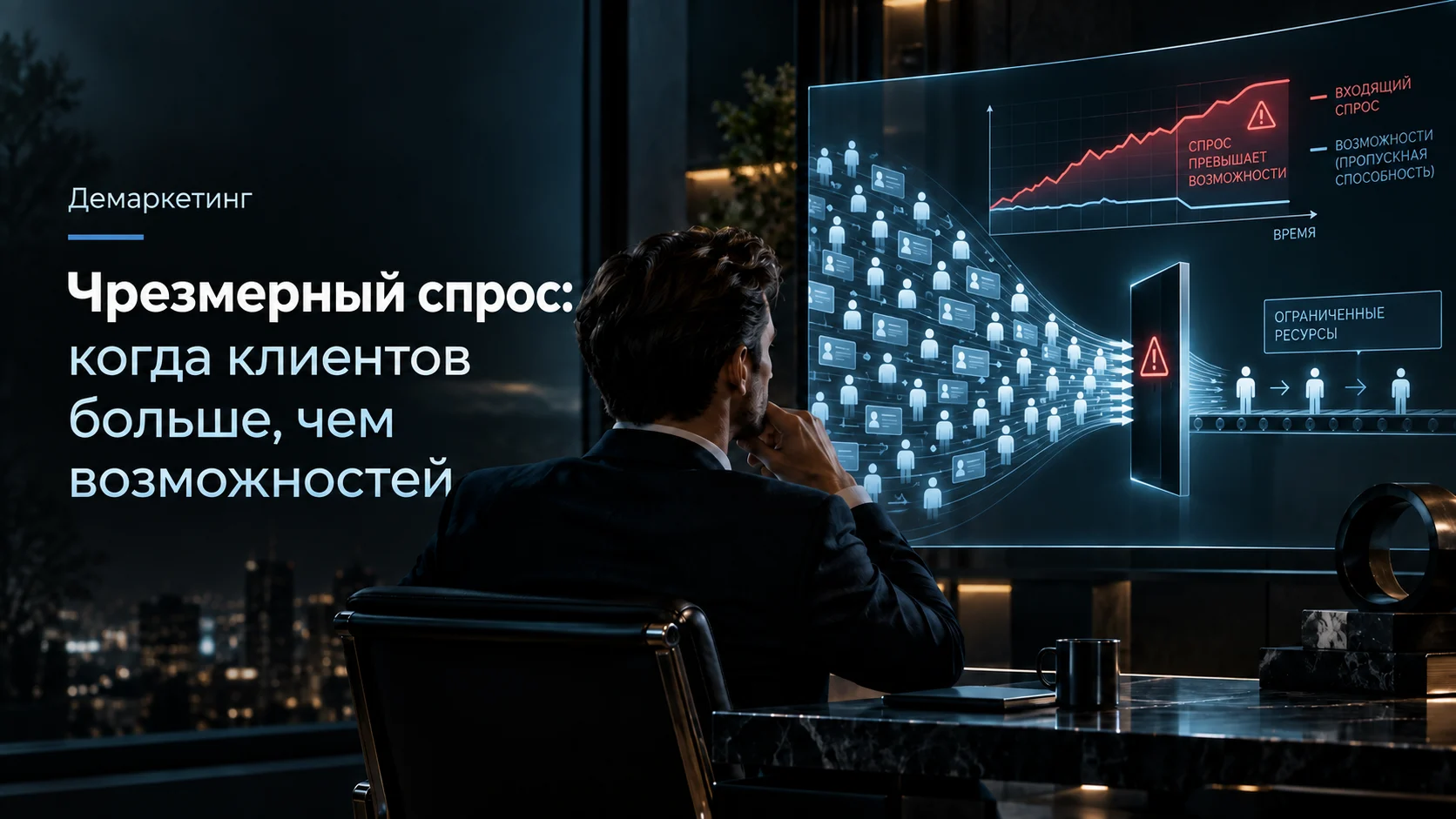 Чрезмерный спрос превышает возможности бизнеса