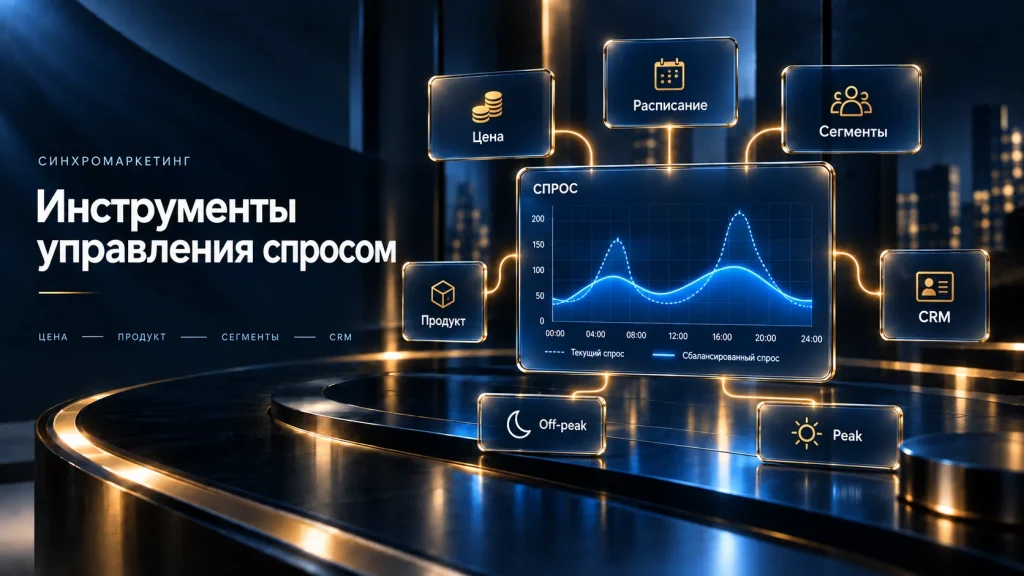 Инструменты синхромаркетинга для управления спросом