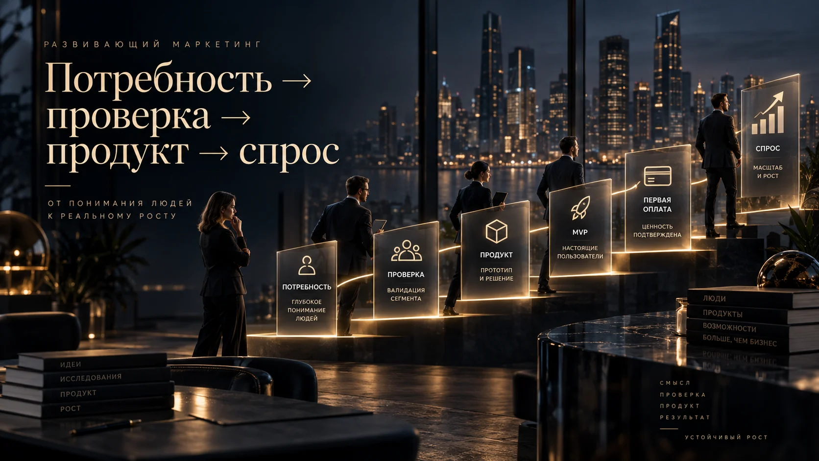 Как превратить скрытый спрос в реальный: от потребности и проверки до продукта и роста