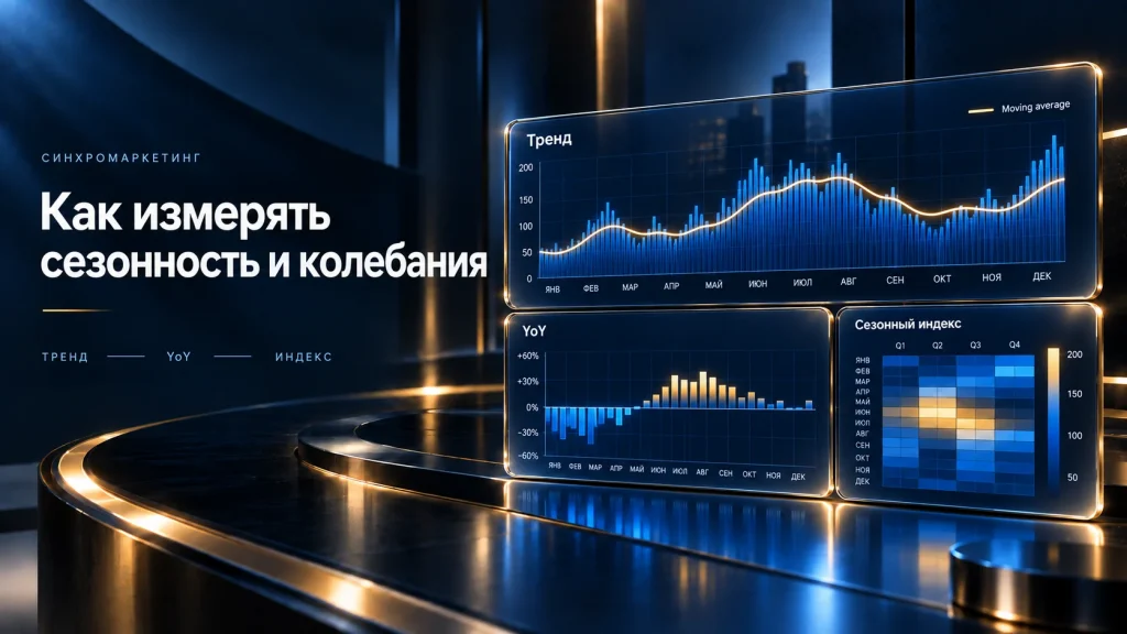 Анализ сезонности и колебаний спроса