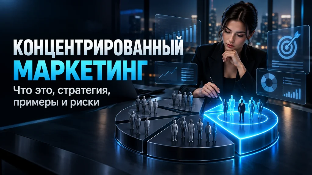 Концентрированный маркетинг как стратегия выбора одного приоритетного сегмента рынка