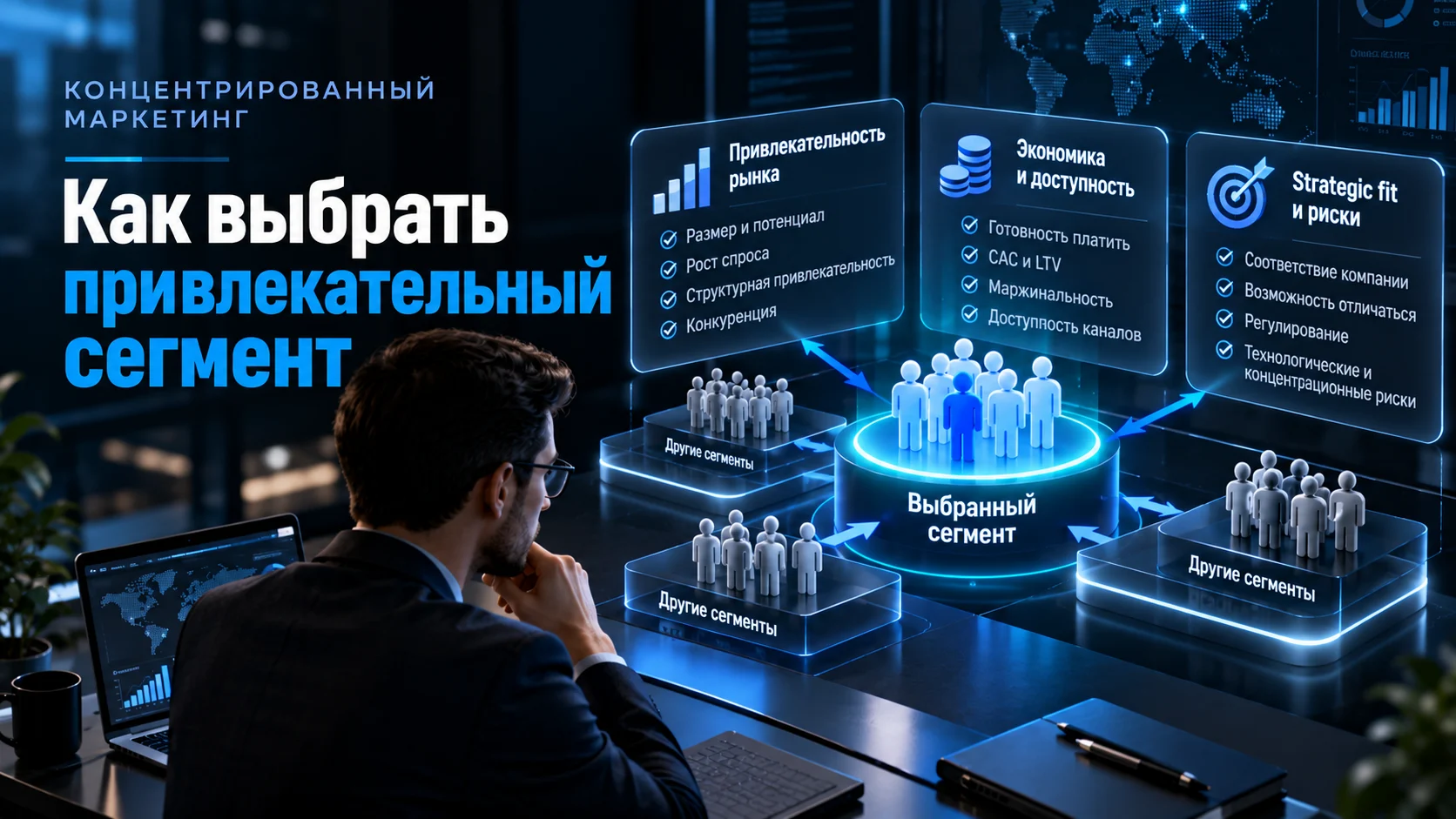 Критерии выбора привлекательного сегмента или ниши в маркетинге