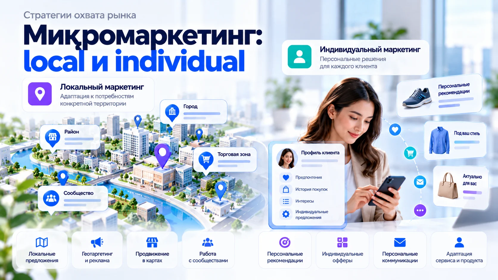Микромаркетинг, локальный и индивидуальный маркетинг