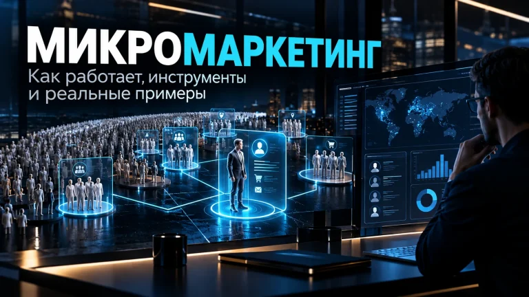 Микромаркетинг как адаптация маркетинга для небольших групп и отдельных клиентов