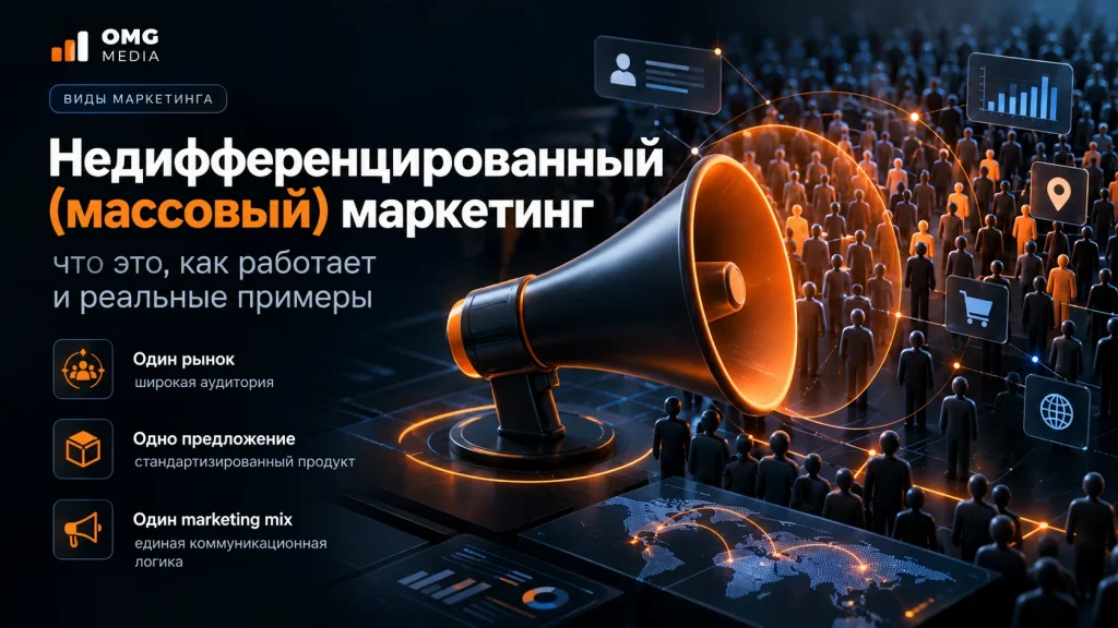 Недифференцированный (массовый) маркетинг