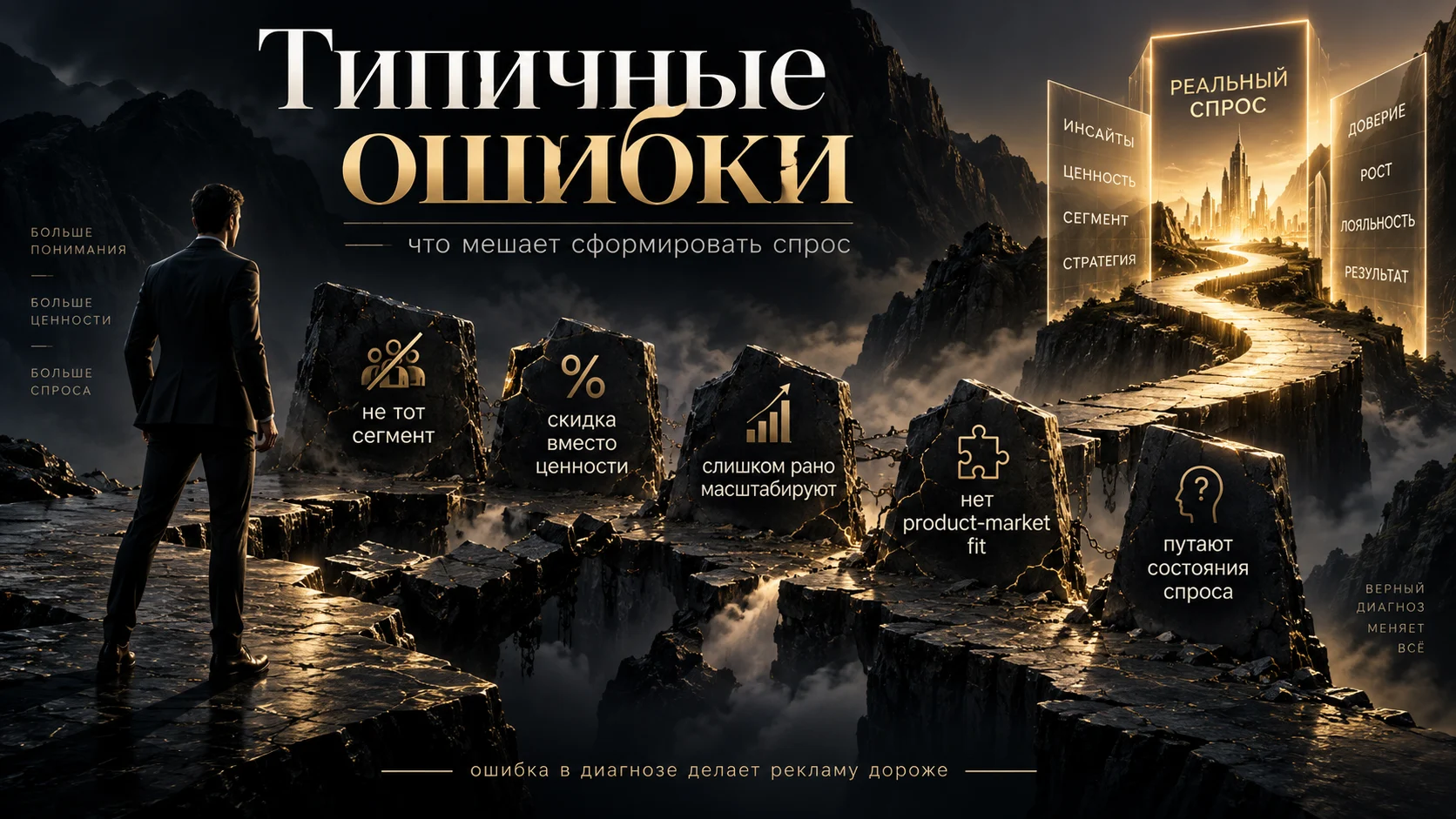 Ошибки, мешающие сформировать реальный спрос