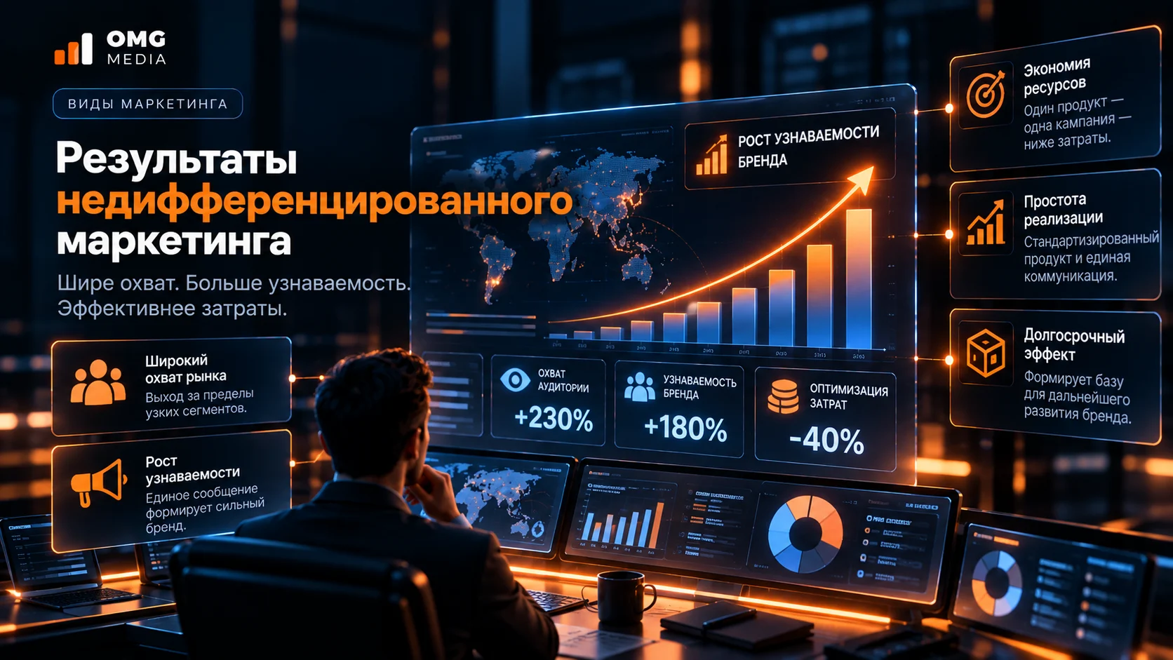 Результаты недифференцированного маркетинга
