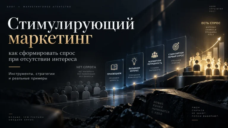 Стимулирующий маркетинг — путь от отсутствующего спроса к интересу