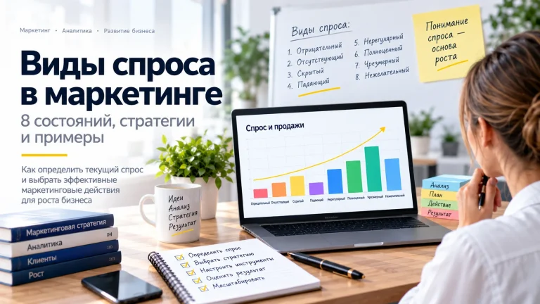 Виды спроса в маркетинге: 8 состояний и стратегии