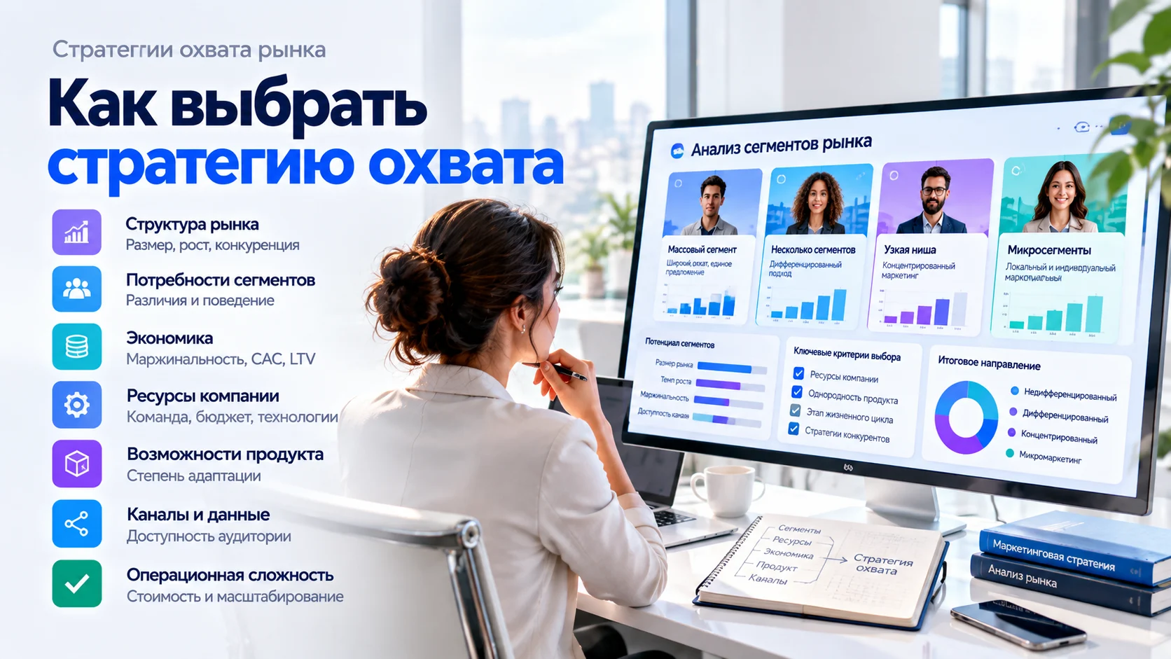 Как выбрать стратегию охвата рынка
